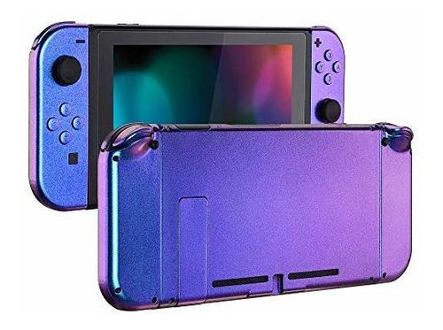 Carcasa Reemplazable Para Nintendo Switch Azul Purpura