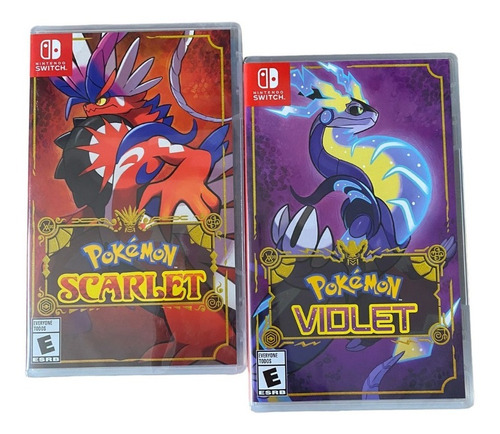 Pokémon Scarlet+ Pokémon Violet Nintendo Switch Nuevo Fisico