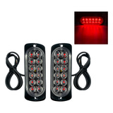 Led Strobo Giroflex Viatura Guincho Carro Caminhão 2pç 