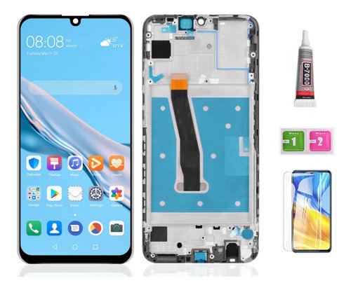 Pantalla Lcd Con Marco Para Huawei P Smart 2019