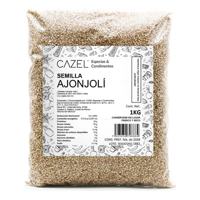Ajonjolí Natural Premium Oaxaca 1kg | MercadoLibre
