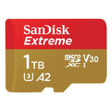 Tarjeta De Memoria Sandisk Sdsqxa1-1t00-an6ma  Extreme Con Adaptador Sd 1 Tb