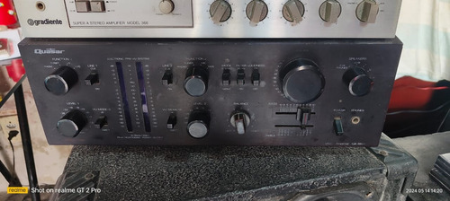 Amplificador E Mixer Quasar Qa 6600 Vintagem