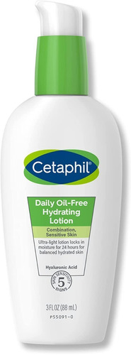 Cetaphil Daily Hydrating Lotion With Hyaluronic Acid, 3.0