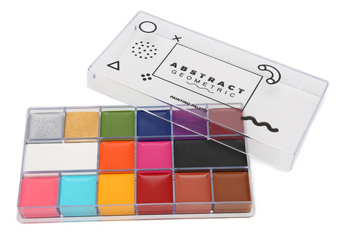 Paleta De Pintura Facial Y Corporal Athena Imagic De 16 Colo