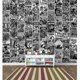 Papel Parede Infantil Super Herois 2,0x1,8m Gibi Quadrinhos 