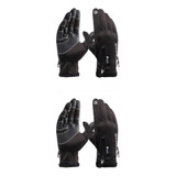 2 Guantes Para Senderismo, Pesca, Esquí Y Ciclismo Para Clim