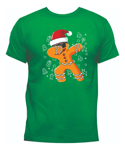 Camisetas Navideñas Galletas De Navidad Ginger Cookies 