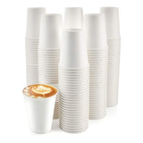 Vaso Para Café Encerado Biodegradable 8 Oz 100 Piezas