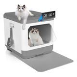 Caja De Arena Inteligente Para Gatos Con Control De Olor