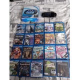 Psvita Completo + 20 Jogos Físicos Muitos Raros 