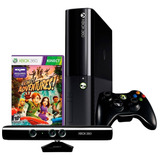 Xbox 360 Slim / Kinect / Hd 250gb / Controle / + 2 Jogos