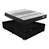 Cama Box Baú Viúva + Colchão Ecoflex Soft 128