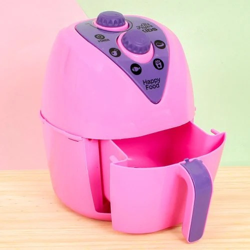 Kit Cozinha Infantil Menina Panelinhas Air Fryer Cafeteira