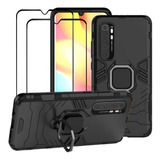 Funda + 2 Protector De Pantalla Para Xiaomi Mi Note 10 Lite