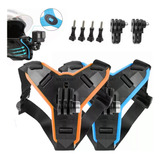 Soporte Para Casco Gopro Adaptador Camara Base Moto 2pcs