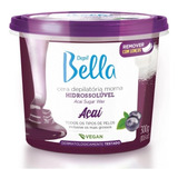 Cera Depilatória Morna Hidrossolúvel Açaí Depil Bella 300g