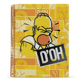 Cuaderno Universitario Rayado Simpsons - Mooving