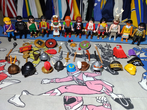 Colección Playmobil, Super Lote Con Accesorios Originales