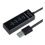 Hub Usb 3.0 4 Puertos De Alta Velocidad Con Indicador Led