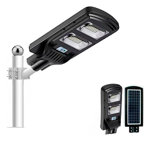 Lampara Led Solar Alumbrado Publico Exterior Luminaria