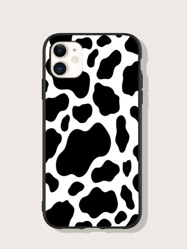 Funda Case Para iPhone Con Diseño De Manchas De Vaca.