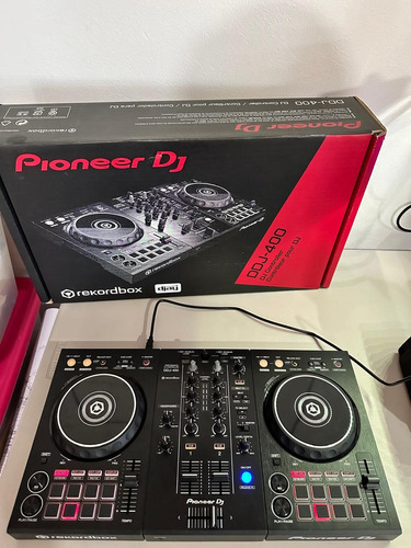 Controlador Dj Pioneer Rekordbox Ddj-400 Negro De 2 Canales