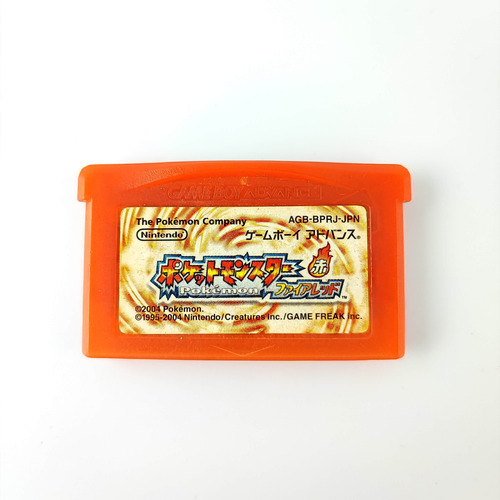 Pokemon Firered Japones Nintendo Game Boy Advance