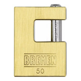 Candado Bronce Perno Horizontal Reforzado 50mm Bremen 7746