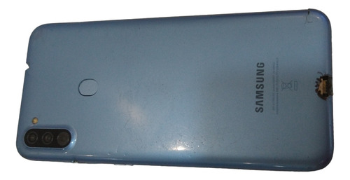 Smartphone Samsung Galaxy A11 -display Quebrado Veja Foto