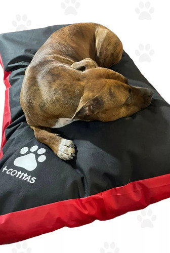 Colchon Cama Large Perros Antidesgarro Premium Impermeable!