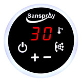 Controlador Temperatura Aquecedor 3 Funções Sanspray Line