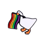 Pin Lgbt Pride Tierno Ganso Regalo