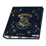 Carpeta Harry Potter Nº3 Escolar Mooving Ganchos 3x40 Diseño Hogwarts
