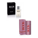Perfume Boos Intense Rose 90ml + Boos Black 100ml Promoción