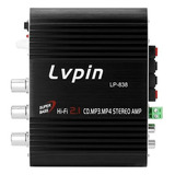 Mini Amplificador Estéreo De Áudio Lvpin 40w