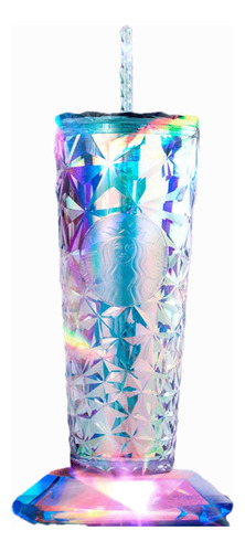 Vaso Starbucks Diamond Diamante Unicornio Cold Cup Prism