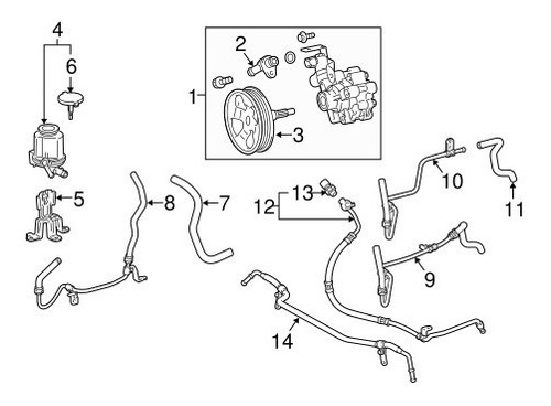 Sensor Bomba Direccion Toyota Land Cruiser 2015 5.7 A 28 Dia Foto 2