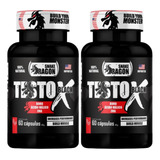 Suplemento Testo X Black - Combo Dragon Para Ganho Muscular