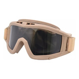 Lente Protectora Tactical Airsoft Military Shoot Goggle 3