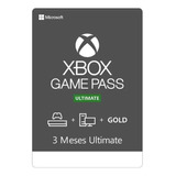 Xbox Game Pass Ultimate 3 Meses - Código 25 Dígitos