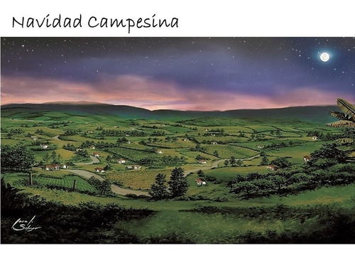 Paisaje Navidad Telón Fondo Pesebre Belén Nacimiento 120x70