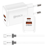 Carregador Celular Premium Turbo 20w Saída Usb-c Cabo Tipo C