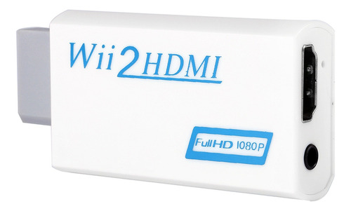 Adaptador Wii2 Conectar Hdmi 1080p Convertidor Audio Y Vídeo