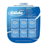 Oral-b Glide Advanced Multi Protection Floss 6 Pack 44m C/u