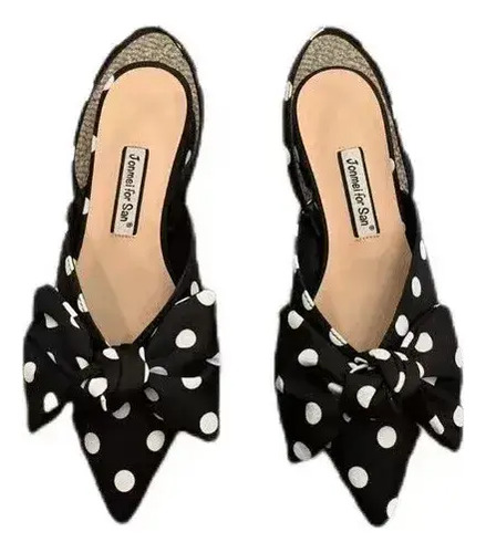 Zapatos Sin Cordones De Tacón Bajo De Estilo Francés Para Mu