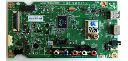 Main / LG Ebu63575169 / Eax66829402(1.0) / Panel Nc490eun-aa