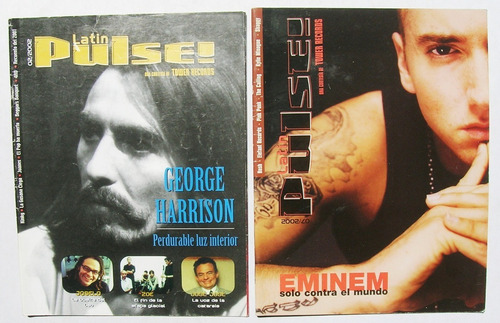 Eminem George Harrison Latin Pulse 2 Revistas Mexicanas 2002