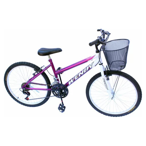 Bicicleta Aro 26 C/cesta Wendy