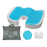 Almofada Anatomica Gel Protetor Coccix C/ Capa Supermedy